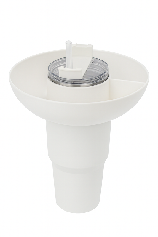 Gourde isotherme avec snack bowl